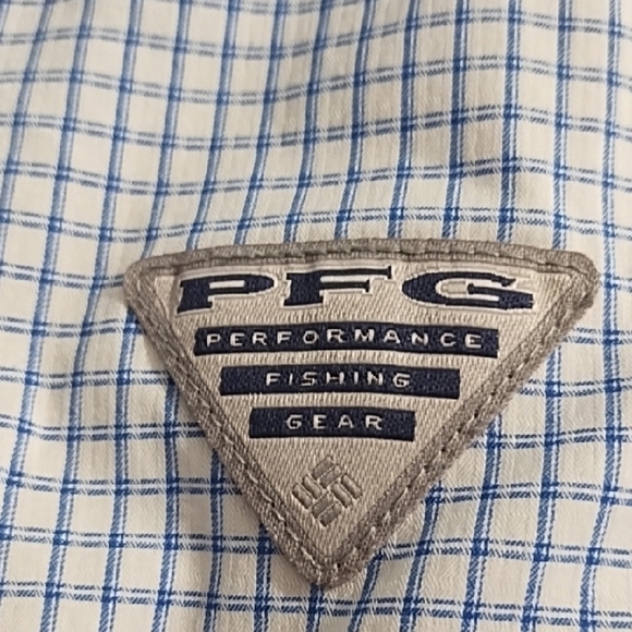 Performance Fishing Camping Hiking Shirt Roll Tab Sleeves Pockets Vented Back - Picture 9 of 15